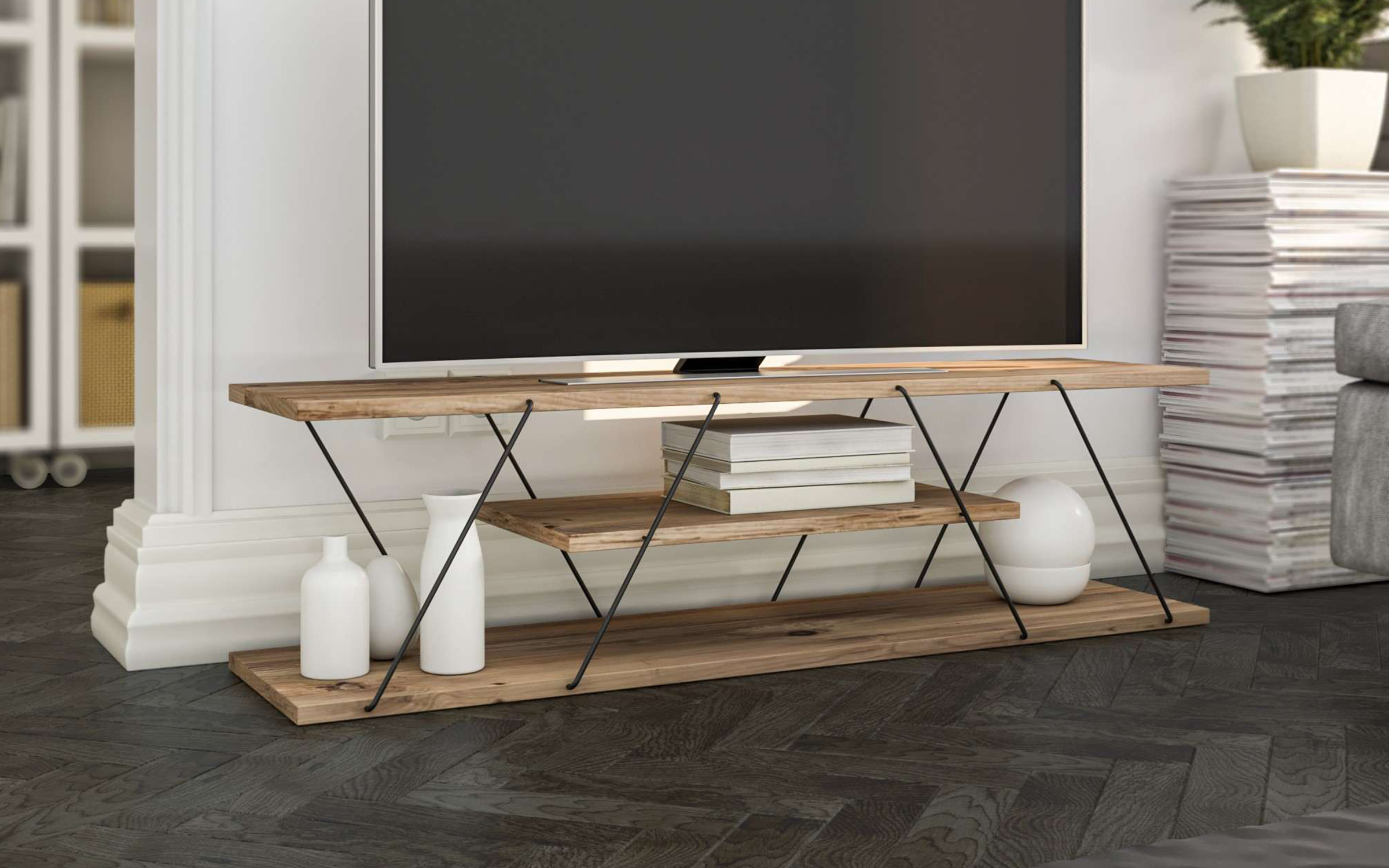 Modul TV Besto, nuc + negru  1